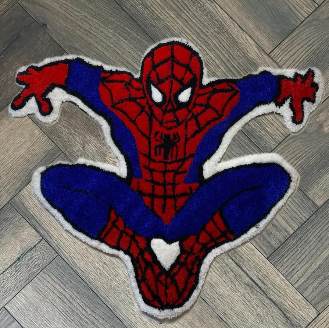 Spider-Man Area Rug - Kids' Superhero Room Decor & Play Mat