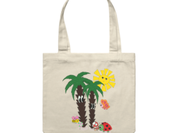 Palm Paradise Tote Bag - Stylish & Spacious Beach Tote